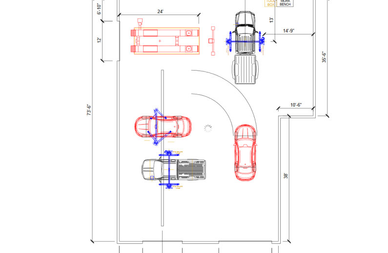 Shop Design Herpels Auto & Truck Lifts